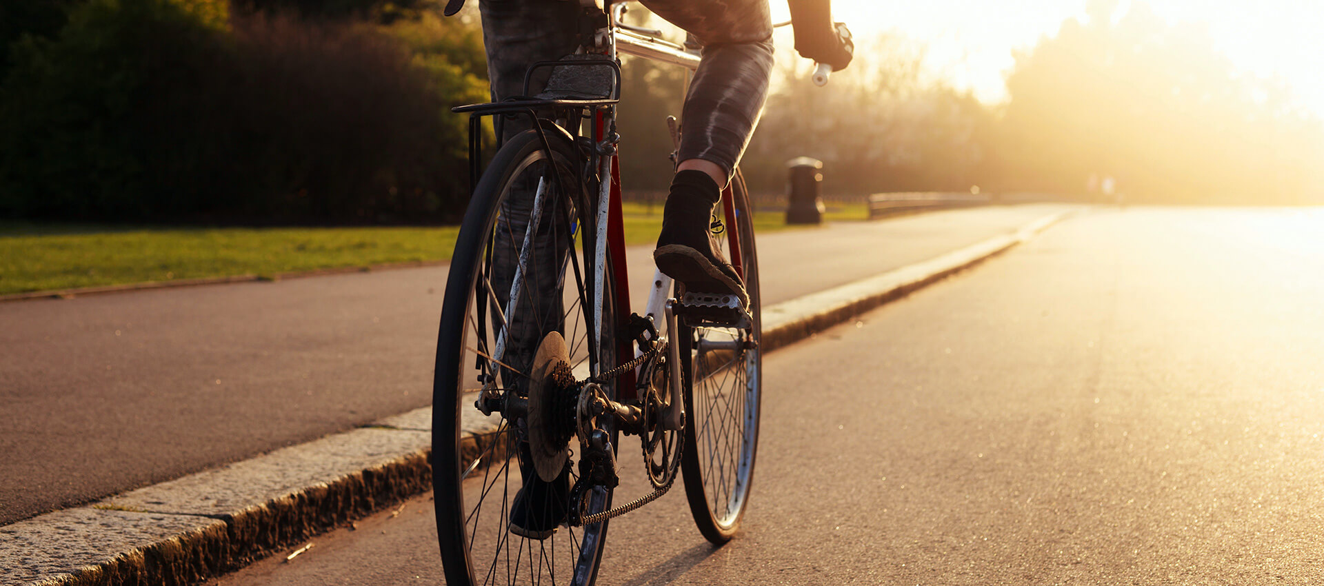 Fahrradfahren zu jeder Jahreszeit mit Freude